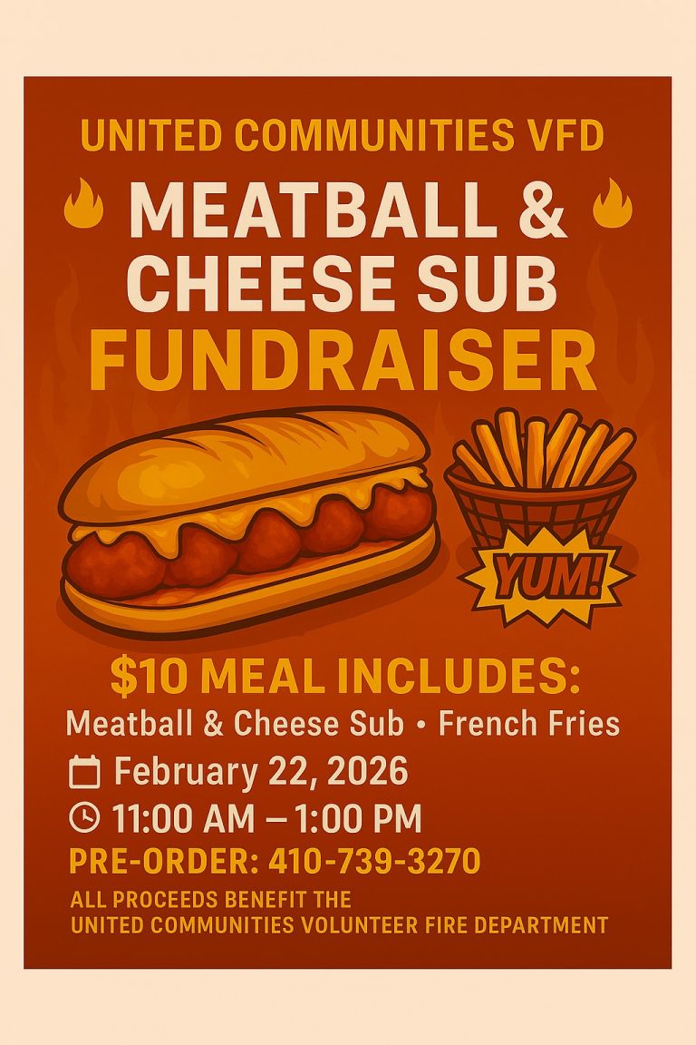 Meatball & Cheese Sub Fundraiser